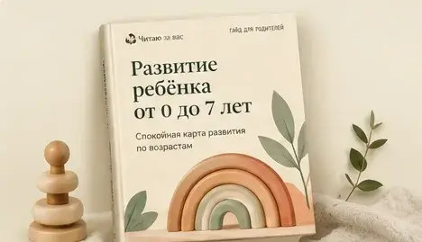 Обложка гайда «Развитие ребёнка от 0 до 7 лет»